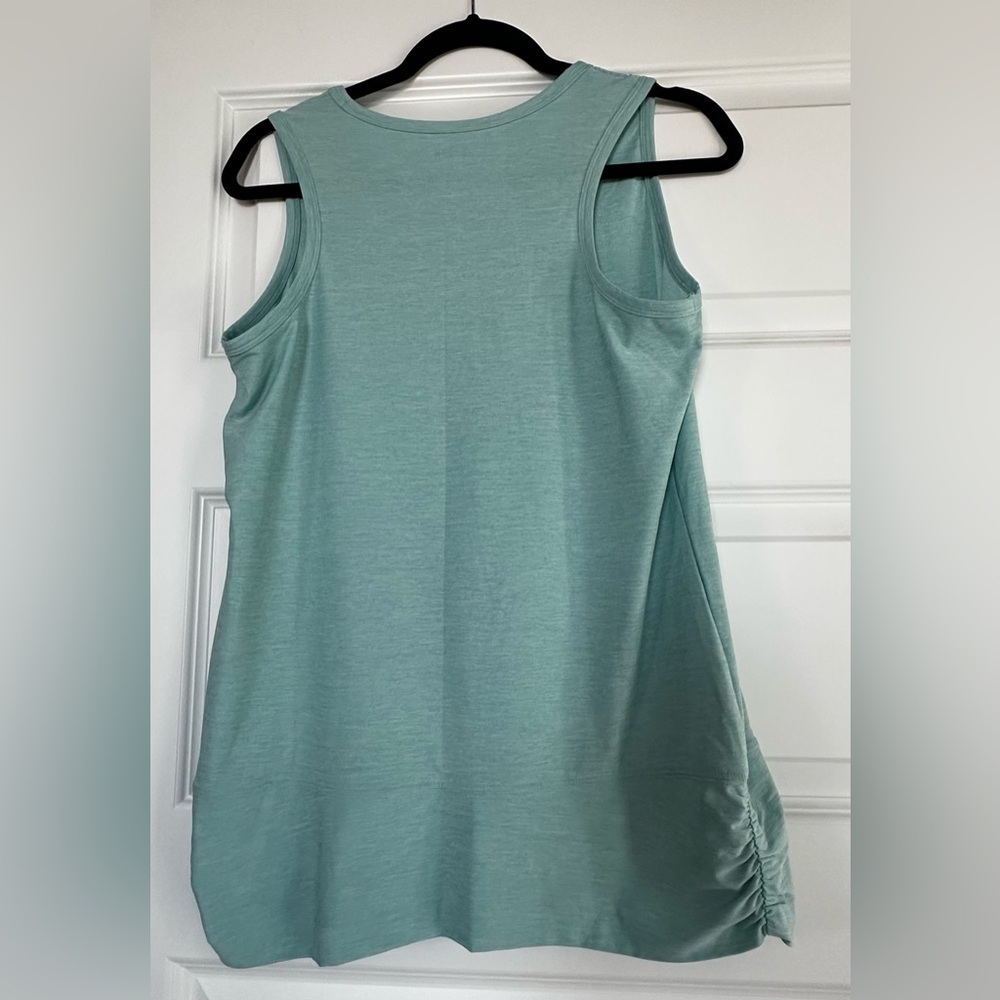 Duluth Trading Co Light Teal Tank Top - Picture 3 of 5